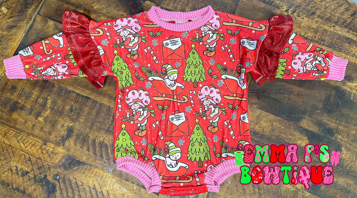 6/9m Sweater Romper - RTS
