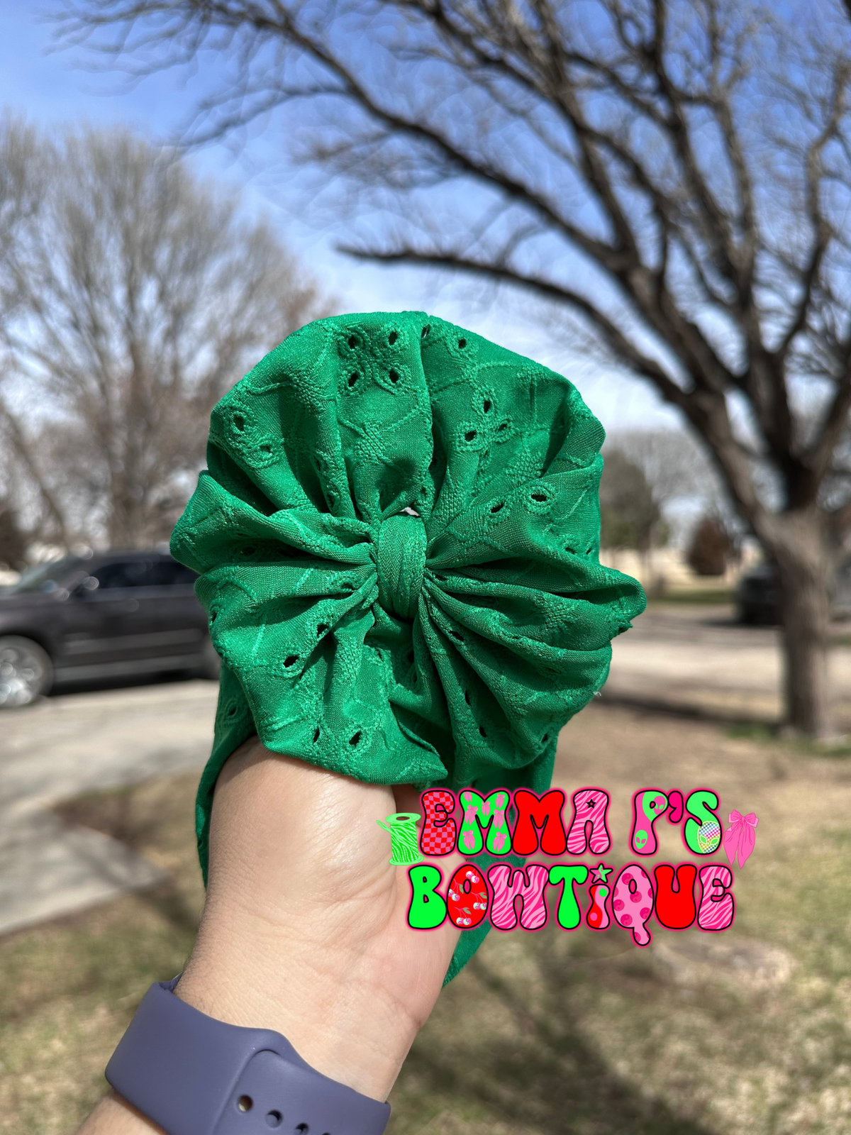 Lucky Green - Piggies & Single Bows